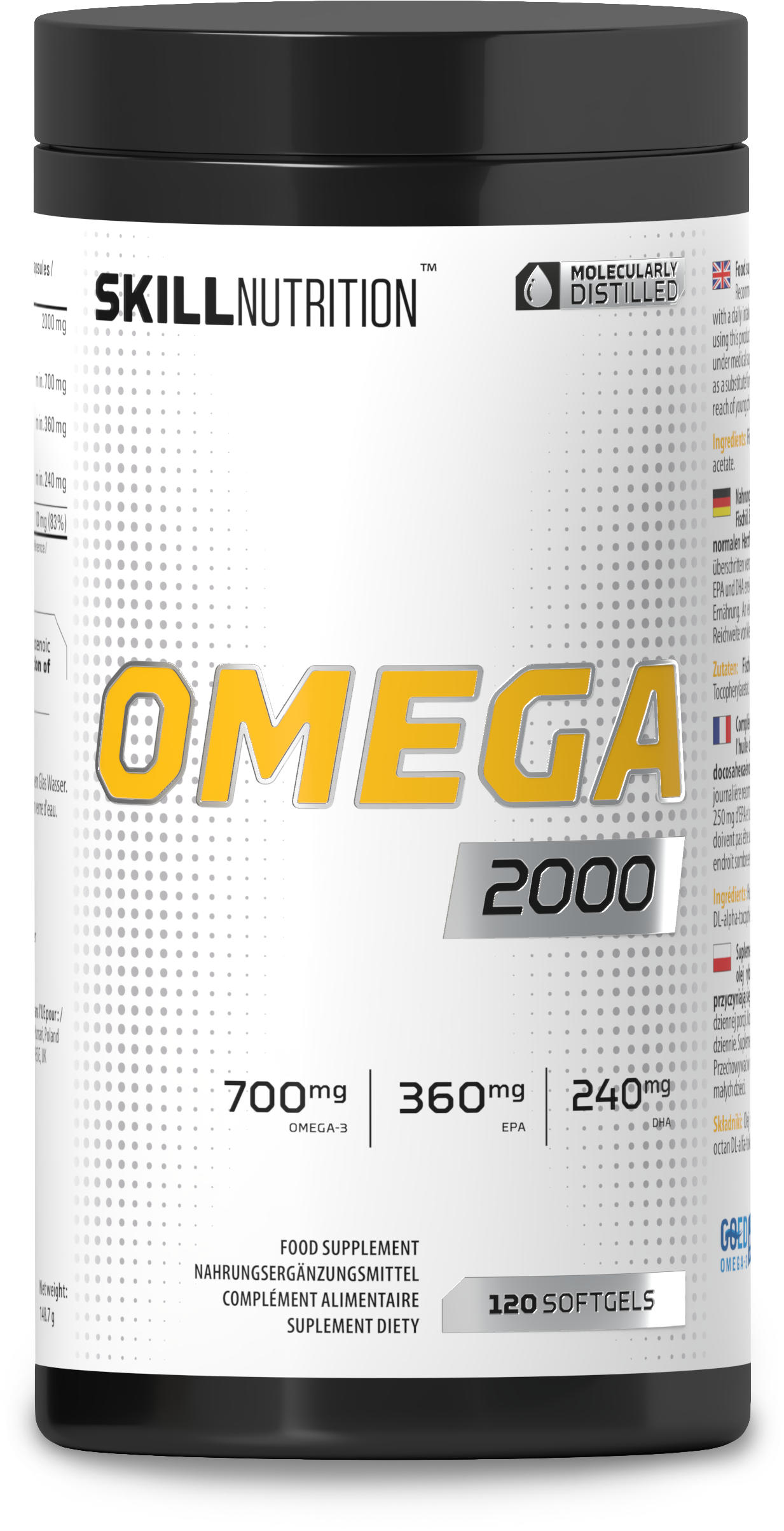 Skill Nutrition Omega 2000 – 120 kapsulas