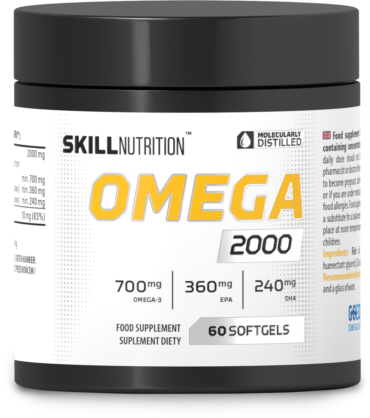 Skill Nutrition Omega 2000 – 60 kapsulas