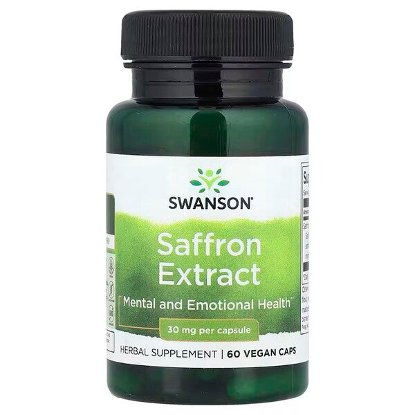 Swanson safrāna ekstrakts – 60 kapsulas