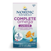 Nordic Naturals Complete Omega Junior, 283 mg ar citrona garšu – 90 mini kapsulas