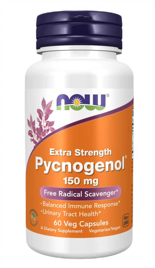 NOW Foods Pycnogenol, 150 mg īpaši stiprs – 60 kapsulas