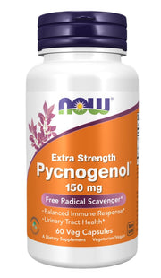 Produkto nuotrauka: NOW Foods Pycnogenol, 150mg Extra Strenght - 60 kapsulių