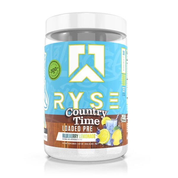 RYSE Loaded Pre, Country Time melleņu limonāde – 441 g