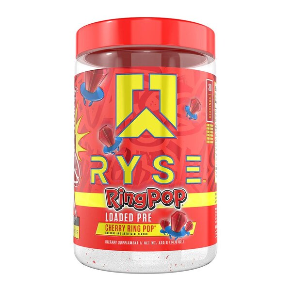 RYSE Loaded Pre, ķiršu popkorns – 420 g