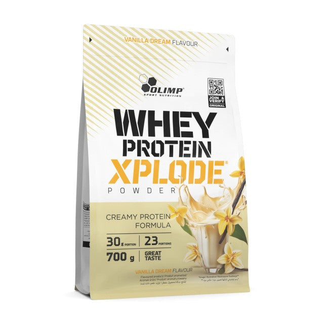 Olimp Nutrition sūkalu olbaltumvielas Xplode, Vanilla Dream – 700 g