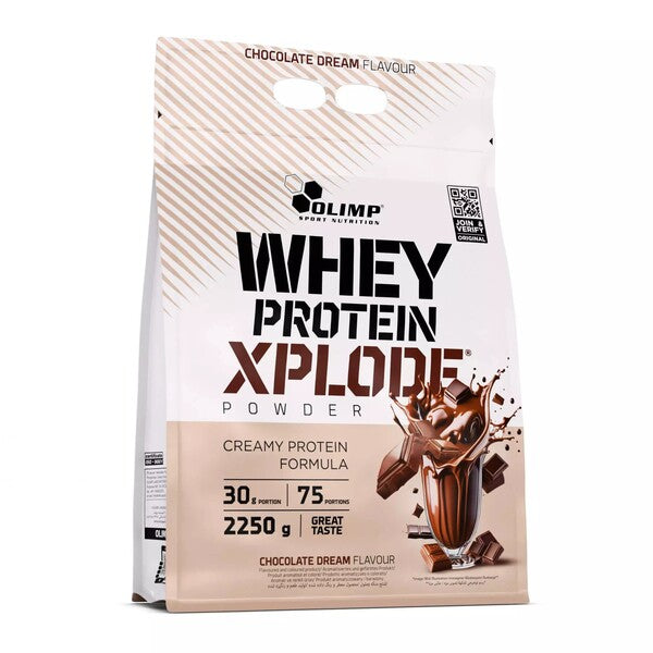 Olimp Nutrition sūkalu olbaltumvielas Xplode, šokolādes garša - 2250 g