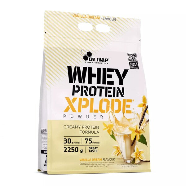 Olimp Nutrition sūkalu olbaltumvielas Xplode, Vanilla Dream – 2250 g