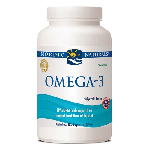 Nordic Naturals (Dānijas etiķete) Omega-3 zivju eļļa, 690 mg citrons – 180 želejas kapsulas