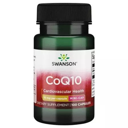 Swanson KoQ10, 10 mg – 100 kapsulas