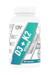Dorian Yates D3 + K2 vitamīns - 30 kapsulas