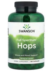 Swanson pilna spektra apiņi, 310 mg – 180 kapsulas