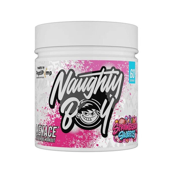 Naughty Boy Menace V2, zemeņu konfektes – 420 g