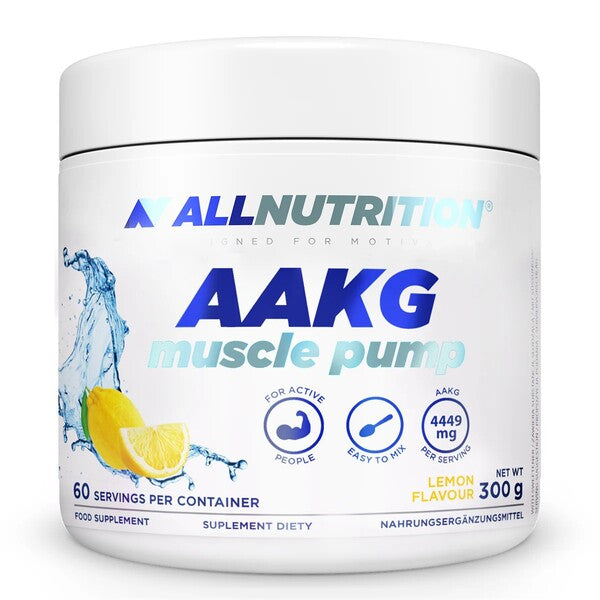 Allnutrition AAKG Muscle Pump ar citronu – 300 g