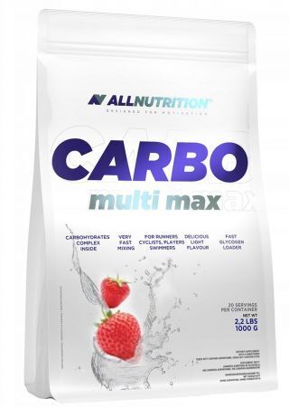 Allnutrition Carbo Multi Max, zemeņu garša – 1000 g