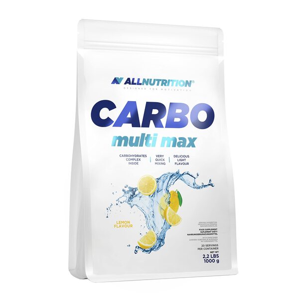 Allnutrition Carbo Multi Max, citronu garša – 1000 g