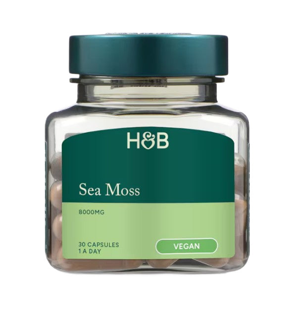 Holland & Barrett jūras sūnas, 8000 mg – 30 kapsulas