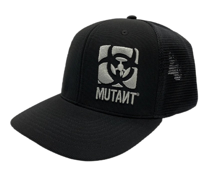 Mutant Mutant Fitted Flex vāciņš, melns un sudrabs – liels/īpaši liels