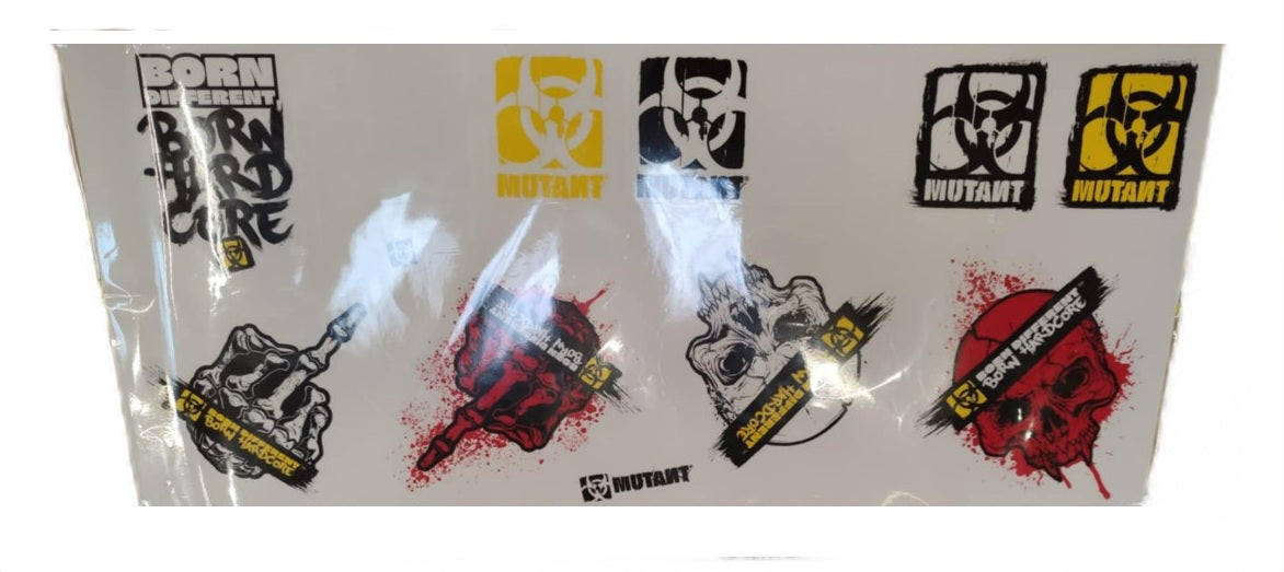 Mutant Born Hardcore — 11 uzlīmju iepakojums