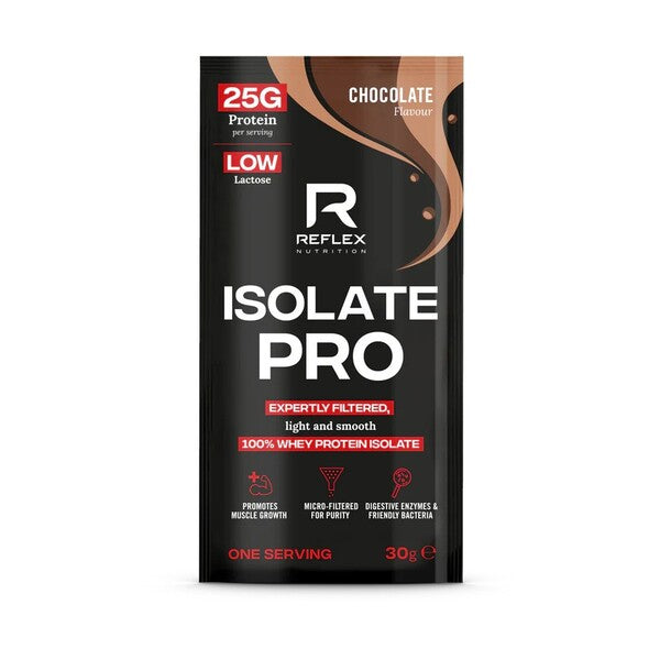 Reflex Nutrition Isolate Pro, šokolādes garša – 30 g (1 porcija)