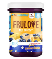 Allnutrition Frulove biezenis, melleņu un banānu garša – 500 g