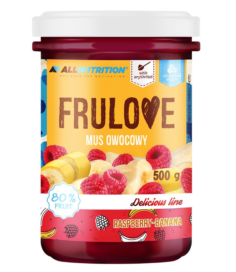 Allnutrition Frulove putas, aveņu un banānu garša – 500 g