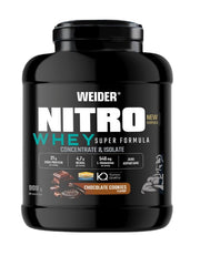 Weider Nitro Whey Super Formula, šokolādes cepumi - 908g