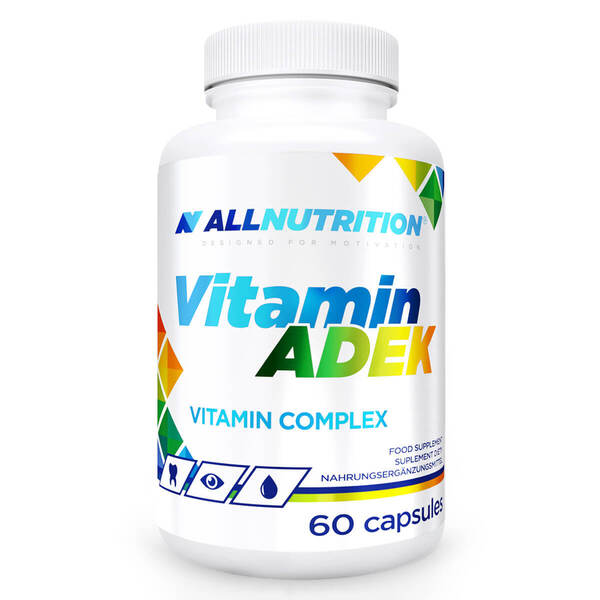 Allnutrition vitamīni ADEK – 60 kapsulas
