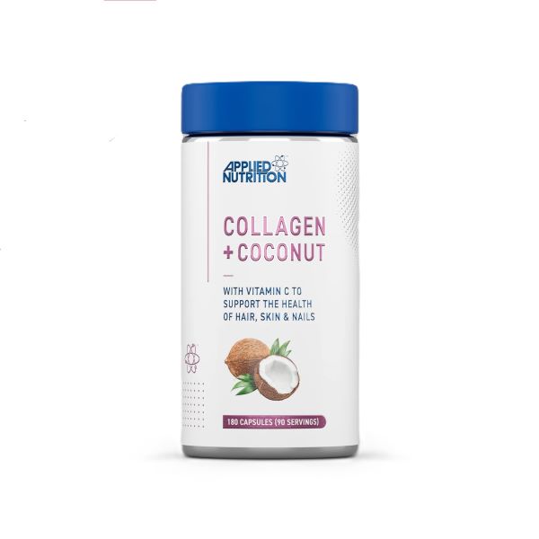 Applied Nutrition Kolagēns + Kokoss - 180 kapsulas
