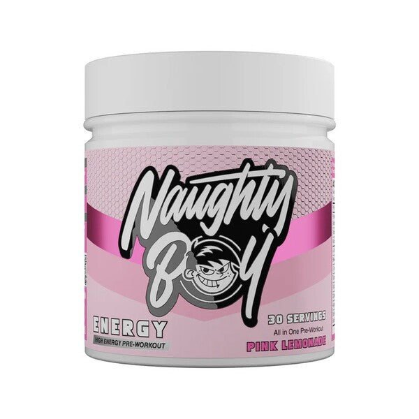 Naughty Boy Energy, rozā limonāde - 390 g