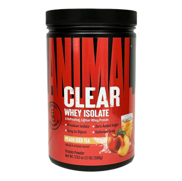 Animal Animal Clear sūkalu izolāts, persiku ledus tēja - 500 g
