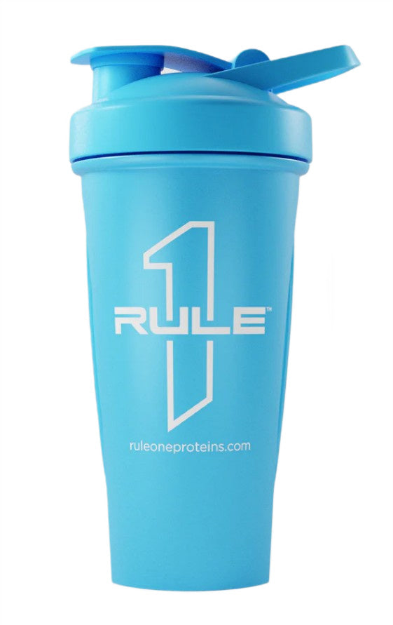 Rule One R1 jaucējkrūze ar kontūrētu logotipu, zila – 600 ml.