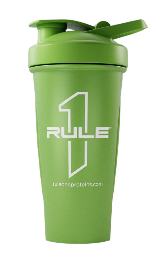 Rule One R1 jaucējkrūze ar kontūrētu logotipu, zaļa - 600 ml.