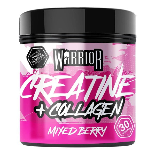 Warrior kreatīns + kolagēns, ogu maisījums - 270 g