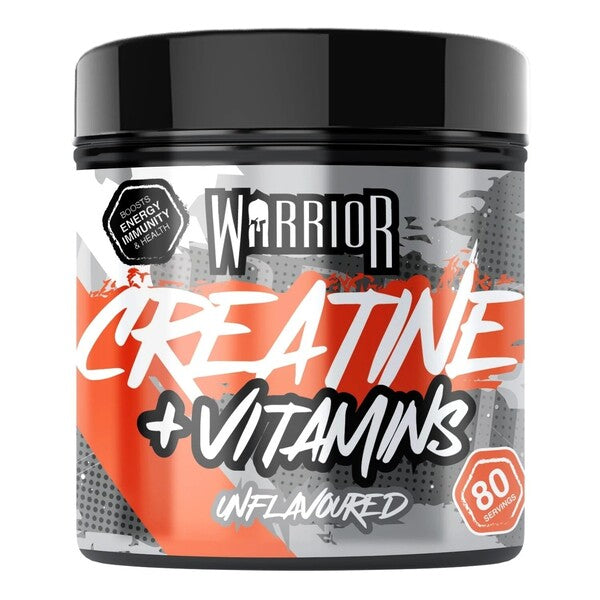 Warrior kreatīns + vitamīni, bez garšas - 360 g