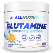 Allnutrition glutamīna atjaunojošās aminoskābes ar apelsīnu garšu – 250 g