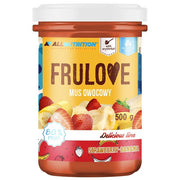Allnutrition Frulove putas, zemeņu un banānu garša – 500 g
