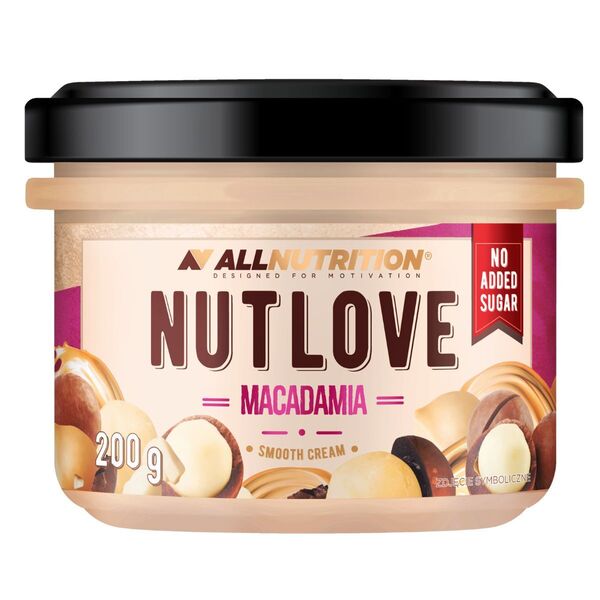 Allnutrition Nutlove mīkstais krēms ar makadāmijas riekstiem – 200 g