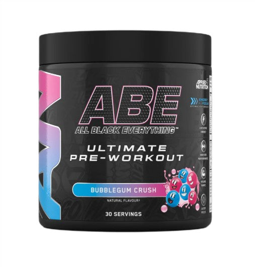 Applied Nutrition ABE – All Black Everything, košļājamās gumijas konfektes – 375 g