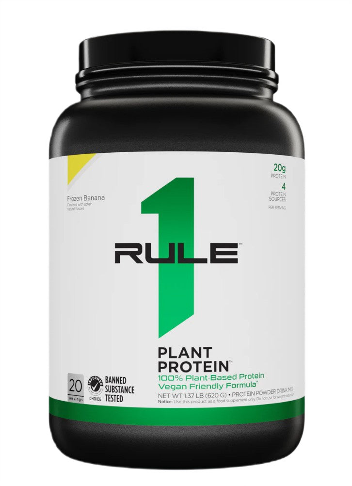 Rule One augu baltvielas, saldēti banāni – 620 g