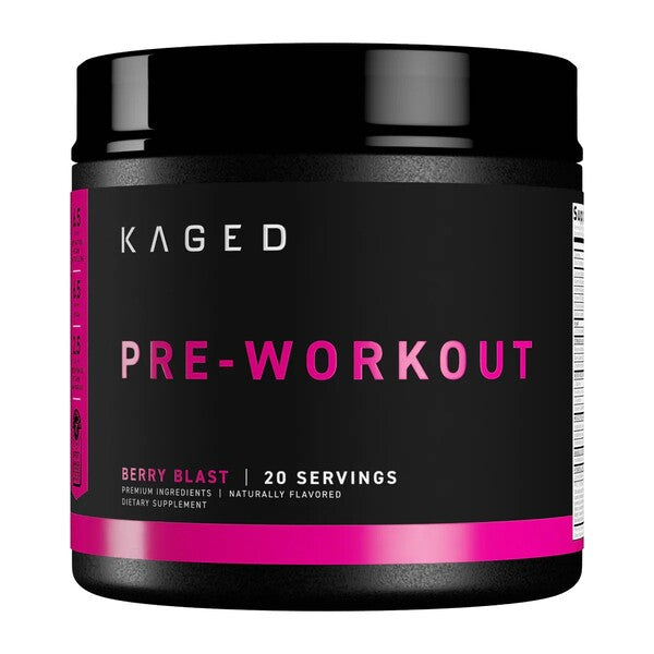 Kaged Muscle Pre-Kaged, Berry Blast — 604 g