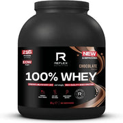 Reflex Nutrition 100% sūkalu olbaltumvielu pulveris, šokolādes garša – 2000 g
