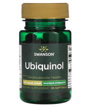 Swanson ubihinols, 200 mg – 30 kapsulas