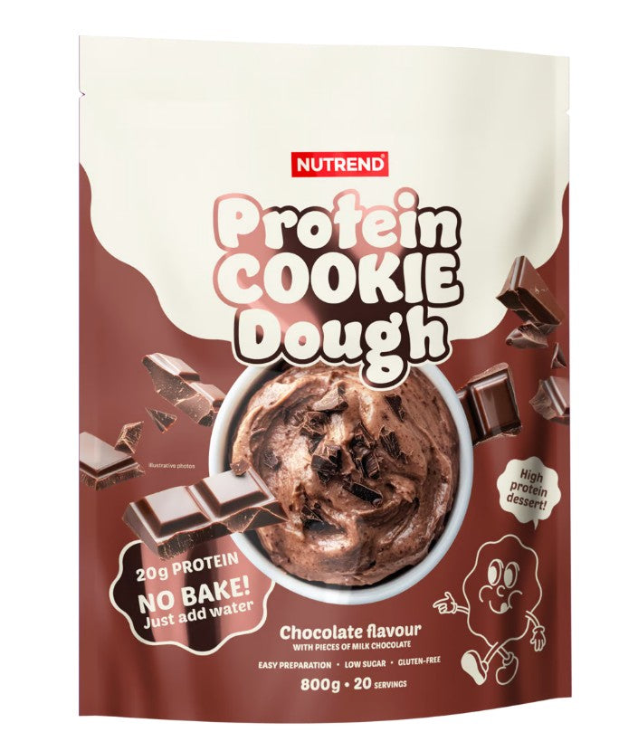 Nutrend proteīna cepumu mīkla, šokolādes garša - 800 g