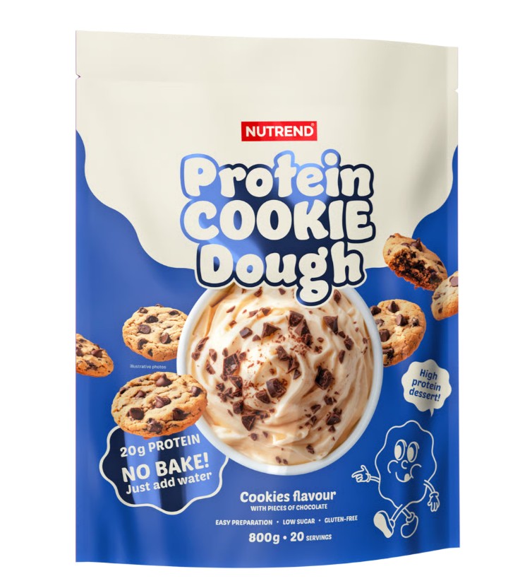 Nutrend proteīna cepumu mīkla, cepumi - 800 g
