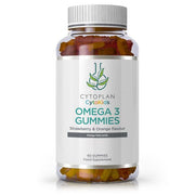 Cytoplan Kid's Omega 3 gumijas, zemeņu un apelsīnu garša – 60 gumijas