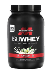 MuscleTech Iso Whey, vaniļas garša – 907 g