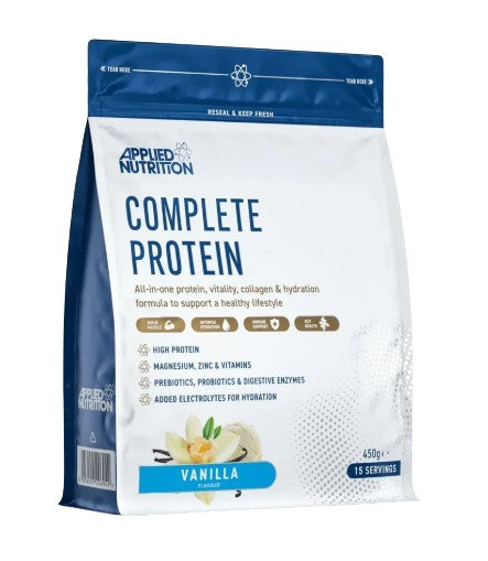 Applied Nutrition pilnvērtīgas olbaltumvielas, vaniļas garša – 450 g