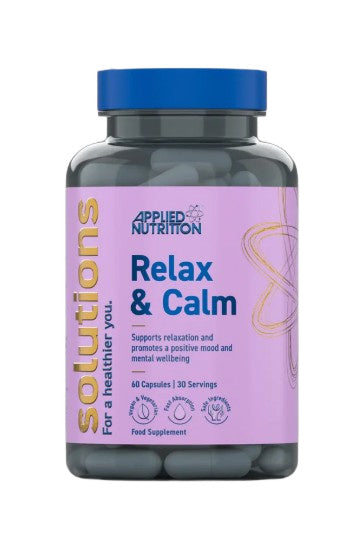 Applied Nutrition Solutions relaksējošs un nomierinošs ēdiens – 60 kapsulas