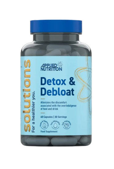 Applied Nutrition Solutions detoksikācijai un vēdera uzpūšanās mazināšanai – 60 kapsulas
