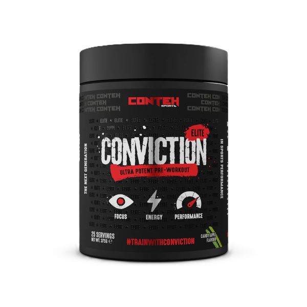 Conteh Sports Conviction Elite, ābolu garšas konfektes – 400 g
